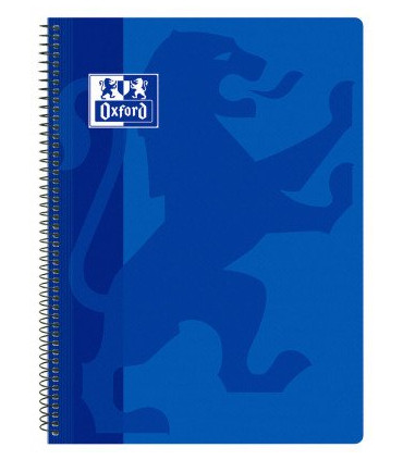 BLOC OXF.SCH.PP Fº 80h CD.4 AZUL MARINO
