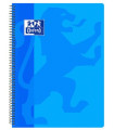 BLOC OXF.SCH.PP Fº 80h CD.4 AZUL TURQUE