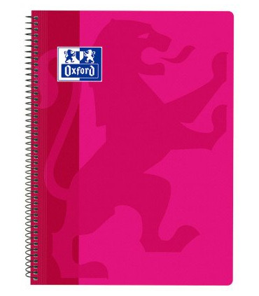 BLOC OXF.SCH.PP Fº 80h CD.4 FUCSIA