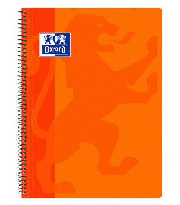 BLOC OXF.SCH.PP Fº 80h CD.4 NARANJA