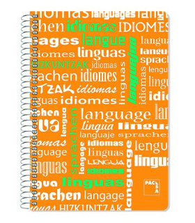BLOC PACSA ASIGNAT. Fº 80h CD.4 IDIOMAS
