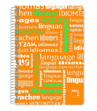 BLOC PACSA ASIGNAT. Fº 80h CD.4 IDIOMAS
