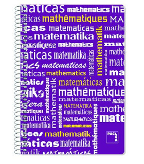 BLOC PACSA ASIGNAT. Fº 80h CD.4 MATEMAT