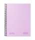 BLOC NAVIGATOR A4 120h CD.5 PASTEL LAVAN