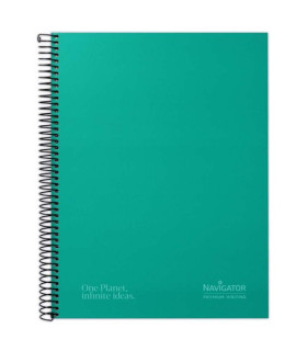 BLOC NAVIGATOR A4 120h CD.5 VERDE