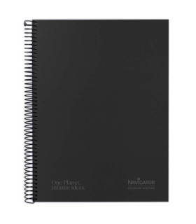 BLOC NAVIGATOR A4 80h CD.5 NEGRO