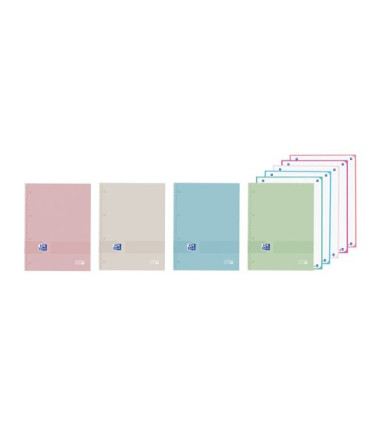 BLOC OXF. EU.BOOK 5 A4 120h CD.5 SURTID