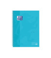 BLOC OXF. EU.BOOK 1 A4 80h CD.5 AZUL PA