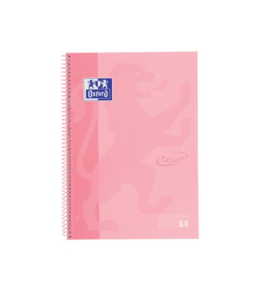 BLOC OXF. EU.BOOK 1 A4 80h CD.5 FLAMING