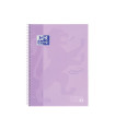 BLOC OXF. EU.BOOK 1 A4 80h CD.5 LAVANDA