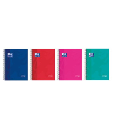BLOC OXF. EU.BOOK 10 A4 150h CD.5 COL.(