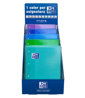 BLOC OXF. EU.BOOK 1 A4 80h CD.5 EXP.25