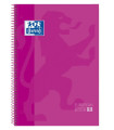 BLOC OXF. EU.BOOK 1 A4 80h CD.5 FUCSIA
