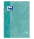 BLOC OXF. EU.BOOK 1 A4 80h CD.5 VERDE M