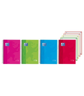 BLOC OXF. EU.BOOK 4 A5 120h CD.5 COL.(4