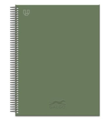 BLOC GALGO A4+ 100h 100g CD.5 VERDE OSCU