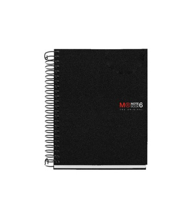 BLOC MR NB-6 mic.PP A6 150h CD.5 NEGRO
