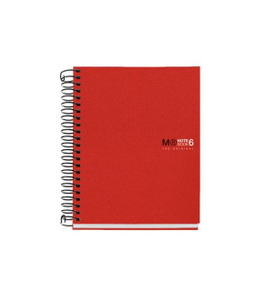 BLOC MR NB-6 mic.PP A6 150h CD.5 ROJO