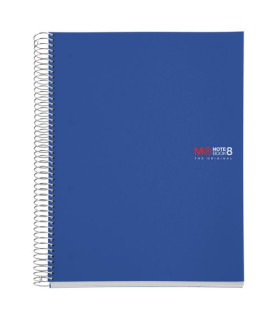 BLOC MR NB-8 mic.PP A4 200h CD.5 AZUL