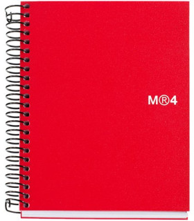 BLOC MR NB-4 mic.PP A6 140h CD.5 ROJO