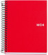 BLOC MR NB-4 mic.PP A7 100h CD.5 ROJO