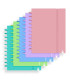 BLOC CARCHIVO INGENIOX PASTEL A4 80h CD.