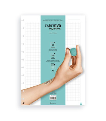 RECAMBIO CARCHIVO INGENIOX A4 50h CD.5