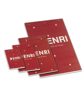 BLOC DE NOTAS ENRI TAPA  A4 80h CD.4