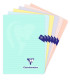 LIBRETA CLAIRE. PP A5 48 HJS.HRZ PASTEL
