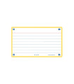 FICHAS OXFORD FLASH 75x125 HZ. AMARILLO