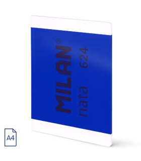 LIBRETA MILAN 624 A4 48h HRZ. AZUL