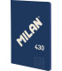 LIBRETA MILAN 430 A5 48h CD.5 AZUL