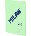 LIBRETA MILAN 430 A5 48h HZ. VERDE