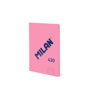 LIBRETA MILAN 430 A6 48h CD.5 ROSA