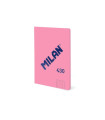 LIBRETA MILAN 430 A6 48h CD.5 ROSA