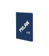 LIBRETA MILAN 430 A6 48h LISO AZUL