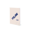 LIBRETA MILAN 430 A6 48h LISO BEIGE