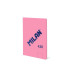 LIBRETA MILAN 430 A6 48h LISO ROSA