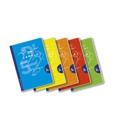 LAMELA LIBRETA 50h A4 CDV. 3 PACK 5