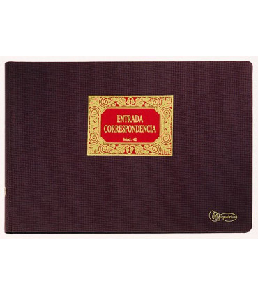 LIBRO CONTAB. Fº Nº 42 ENTRADA CORRESPON