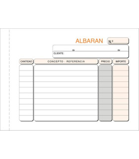 TALONARIO ALBARANES 8º APDO TRIPLI LOAN