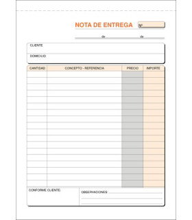 TALONARIO ENTREGAS 4º NATU DUPLI LOAN
