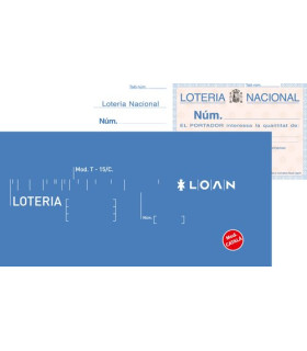 TALON. CAT. LOTERIA DOS TINTAS LOAN