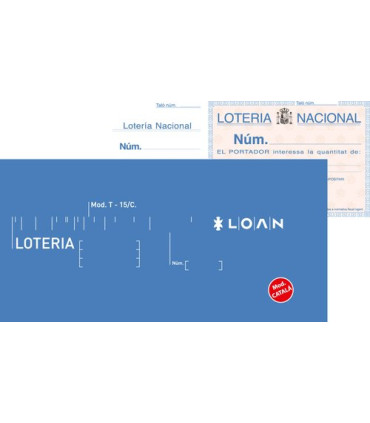 TALON. CAT. LOTERIA DOS TINTAS LOAN