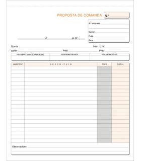 TALON. CAT. PEDIDOS HOLANDESA LOAN