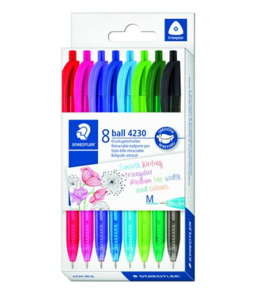 BOLIG.STAEDTLER 4230 MEDIO ESTUCHE 8