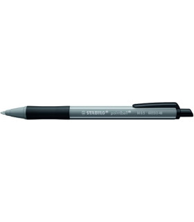 BOLIGRAFO STABILO POINTBALL GRIS OSCURO