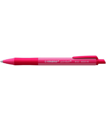 BOLIGRAFO STABILO POINTBALL ROJO OXIDO