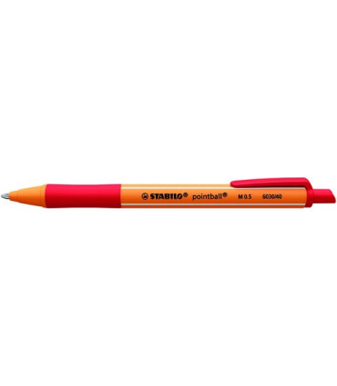 BOLIGRAFO STABILO POINTBALL ROJO