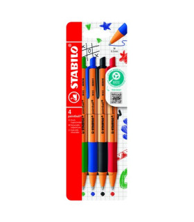 BOLIGRAFO STABILO POINTBALL CAJA 4